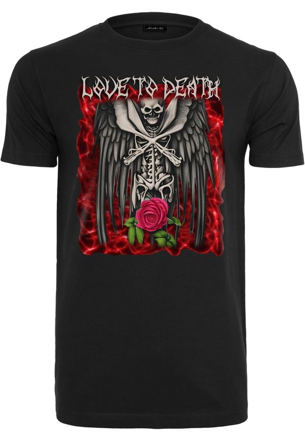MT Men Black Love To Death T-Shirt