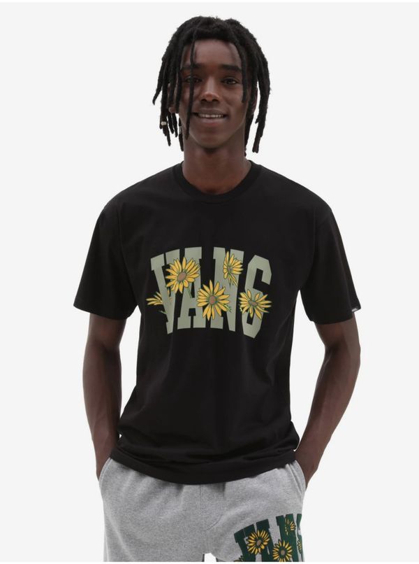 Vans Black Man T-Shirt with print VANS Healing SS Tee - Men
