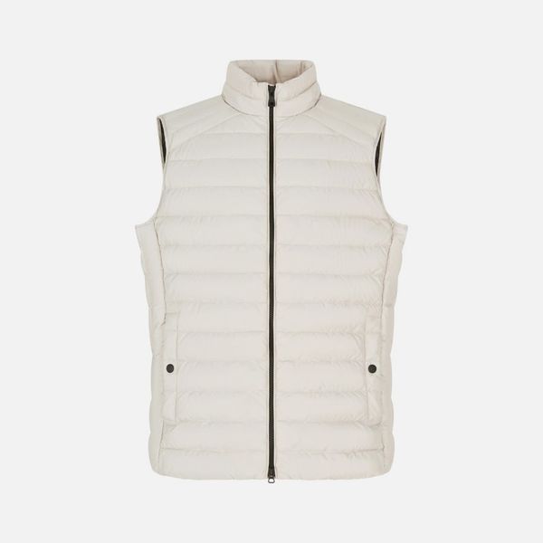 GEOX Black men's down vest Geox Kennet - Men's