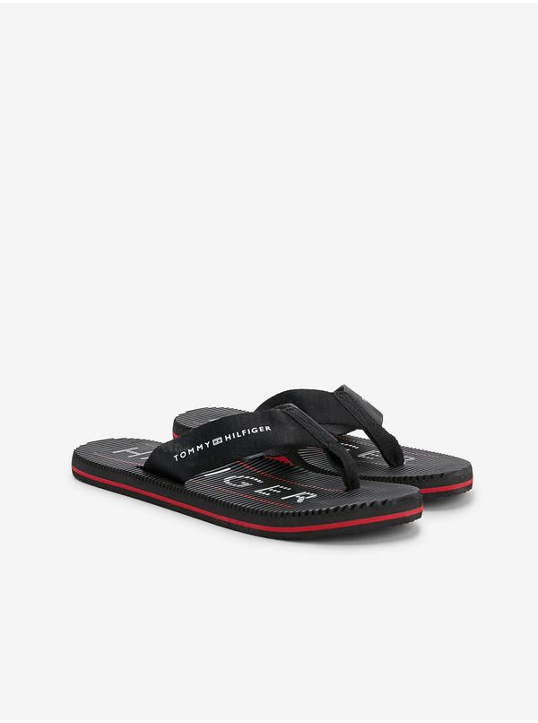 Tommy Hilfiger Black men's flip-flops Tommy Hilfiger - Men
