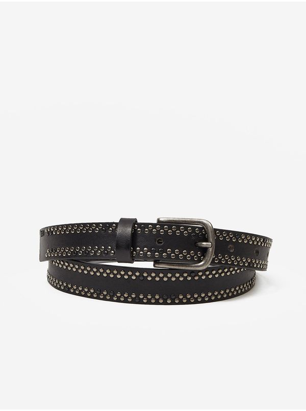 Diesel Black Men's Leather Strap Diesel - Men's