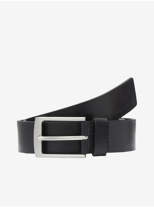 Jack & Jones Black Men's Leather Strap Jack & Jones Stockholm - Mens