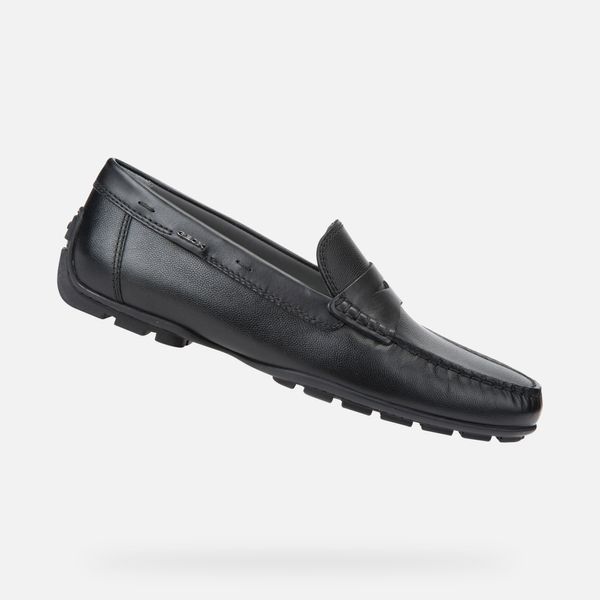 GEOX Black men's moccasins Geox Moner 2Fit - Men