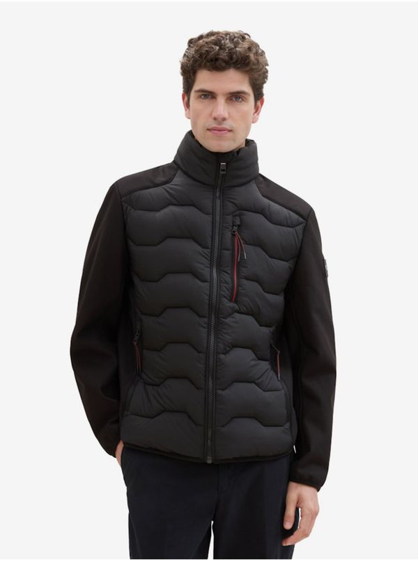 Tom Tailor Black men's quilted jacket Tom Tailor - Men's