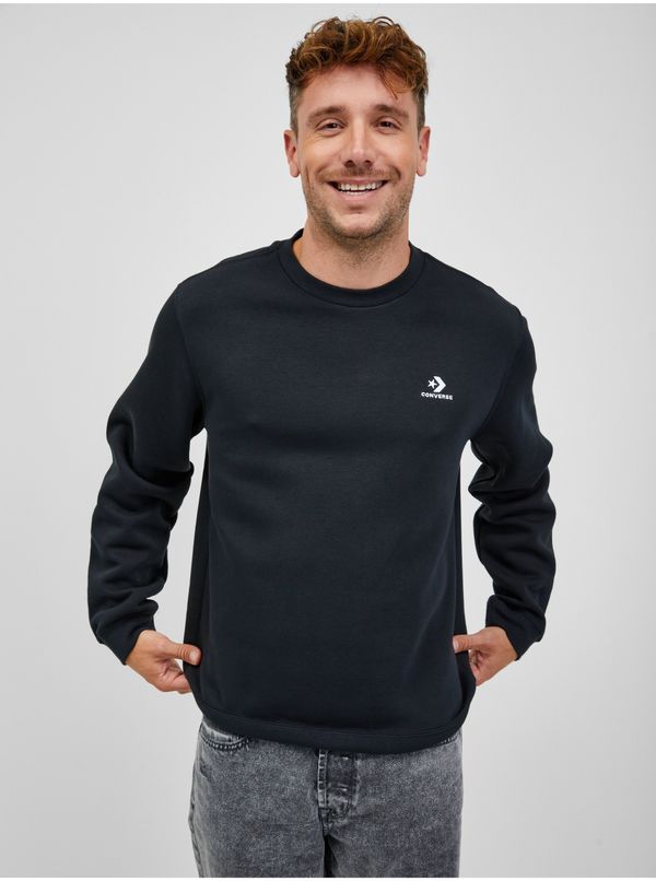 Converse Black Mens Sweatshirt Converse - Men