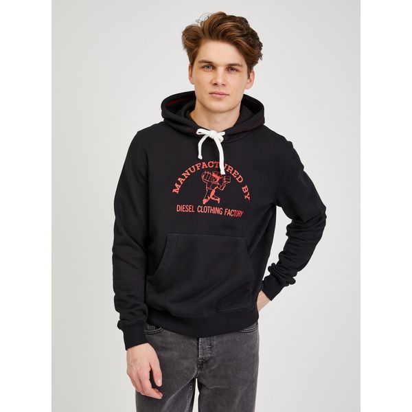 Diesel Black Men's Sweatshirt Diesel - Men