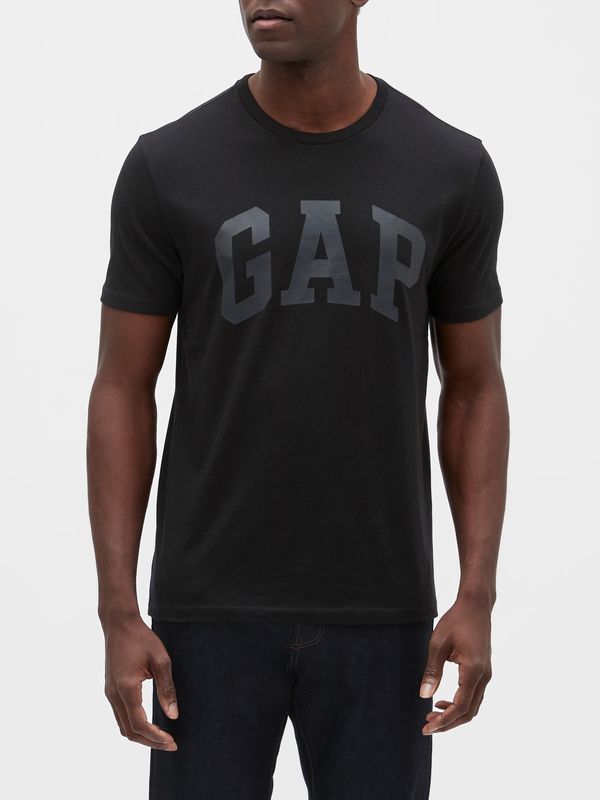 GAP Black men's T-shirt GAP logo