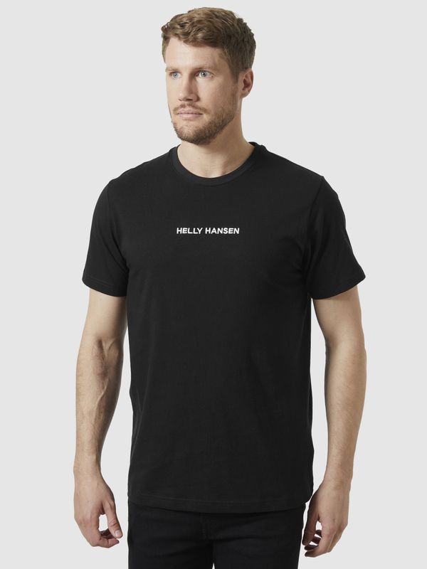 Helly Hansen Black men's T-shirt HELLY HANSEN Core T-Shirt