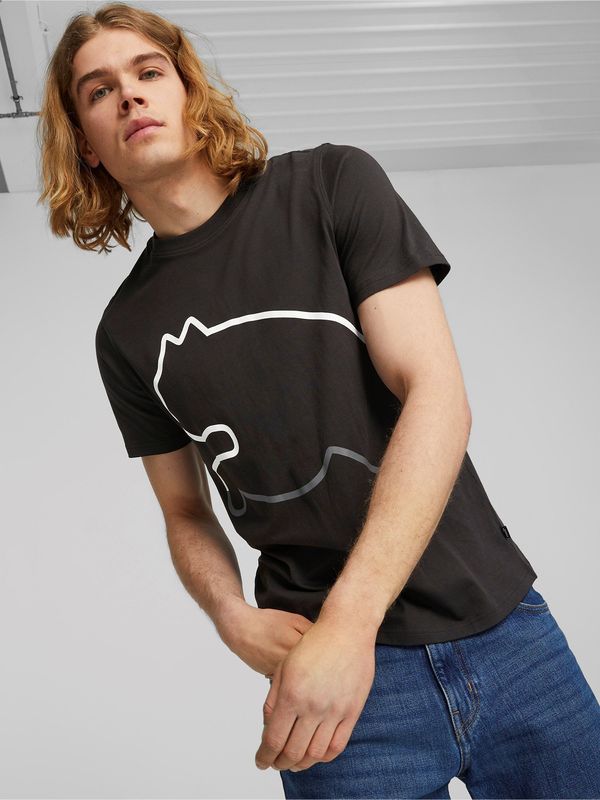 Puma Black men's T-shirt Puma Big Cat