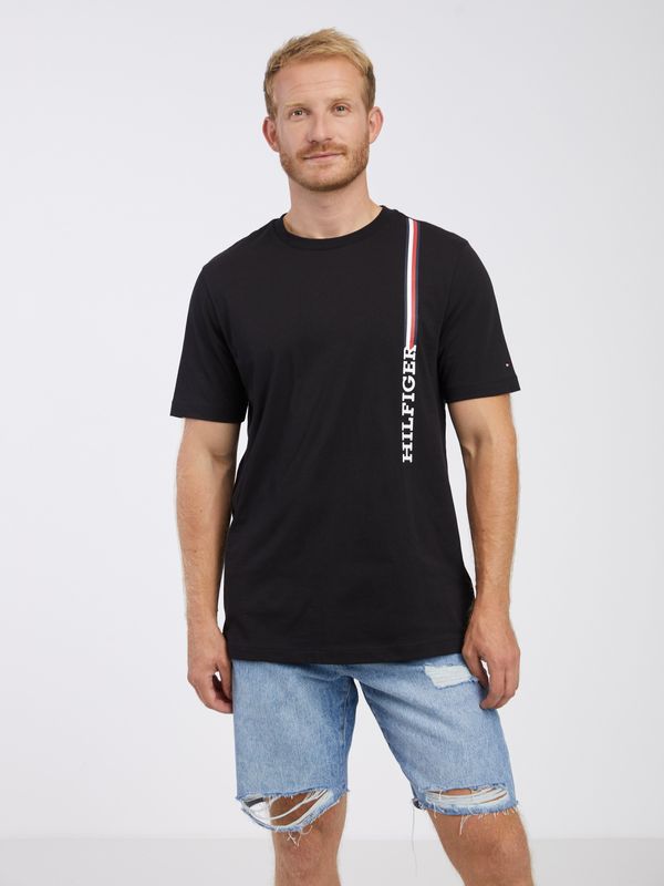 Tommy Hilfiger Black men's T-shirt Tommy Hilfiger