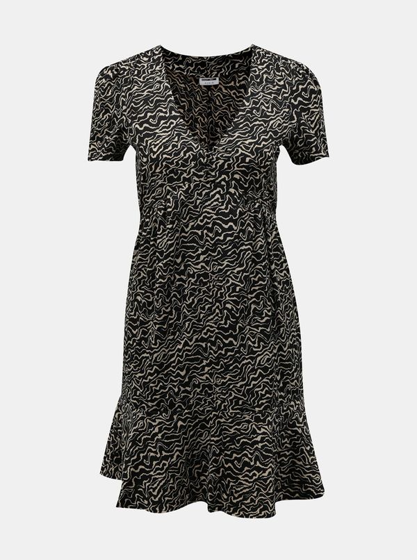 Noisy May Black patterned dress Noisy May-Rita - Women