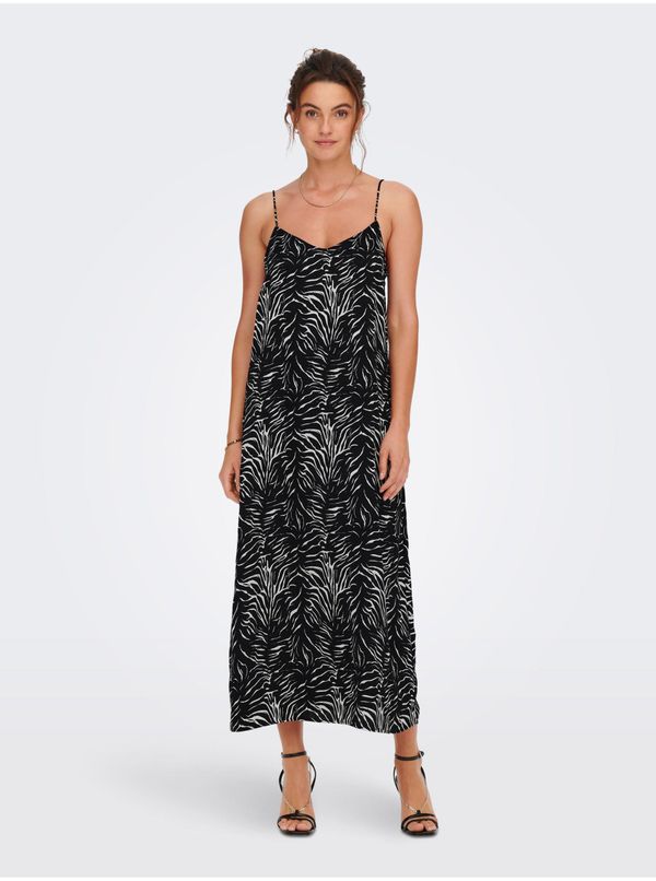 Only Black patterned maxi dress ONLY Mille - Women