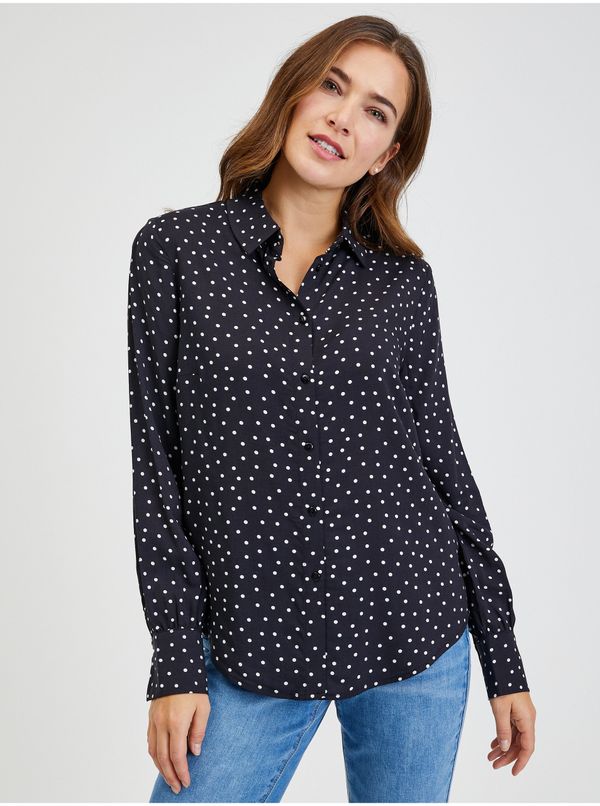 Orsay Black polka dot shirt ORSAY - Ladies
