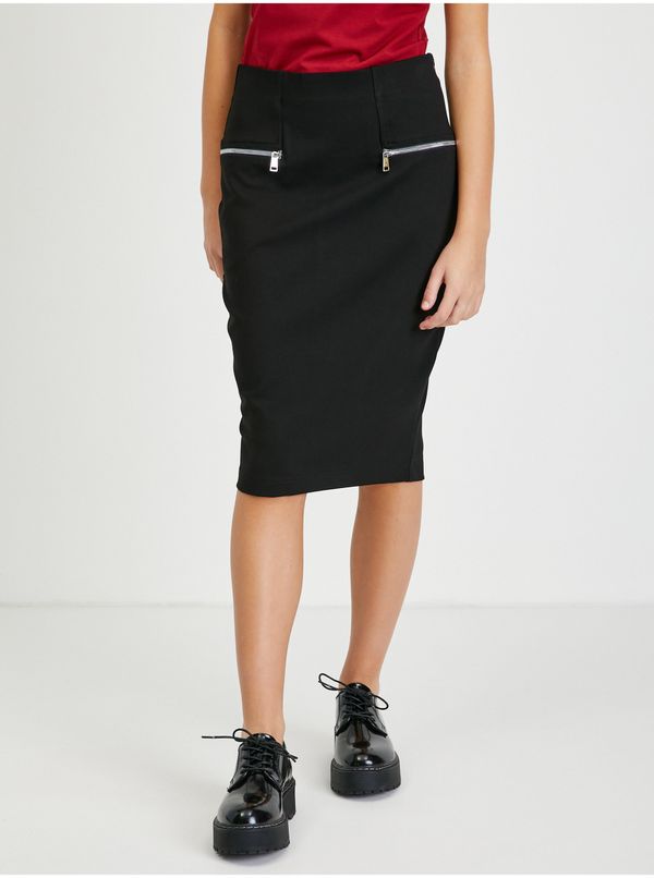 Guess Black Sheath Skirt Guess Ginette - Women