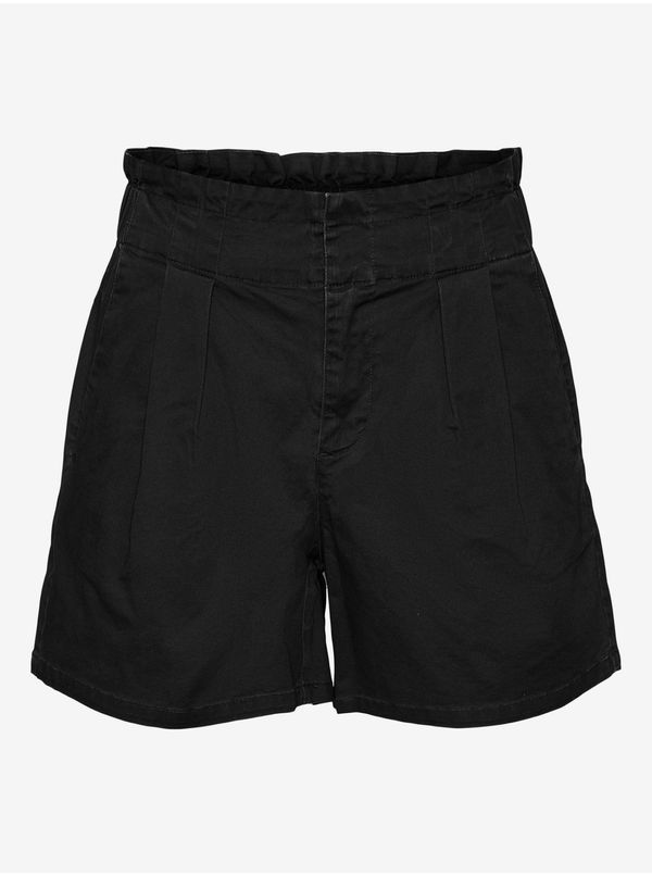 Vero Moda Black shorts VERO MODA Evany - Women