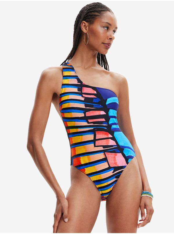 DESIGUAL Black Striped Swimwear Desigual Amazonas - Women