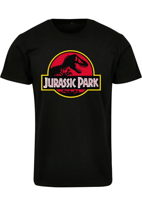 Merchcode Black T-shirt with Jurassic Park logo