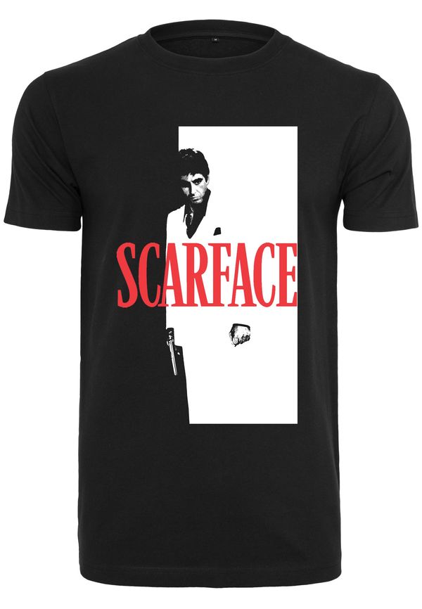 Merchcode Black T-shirt with Scarface logo