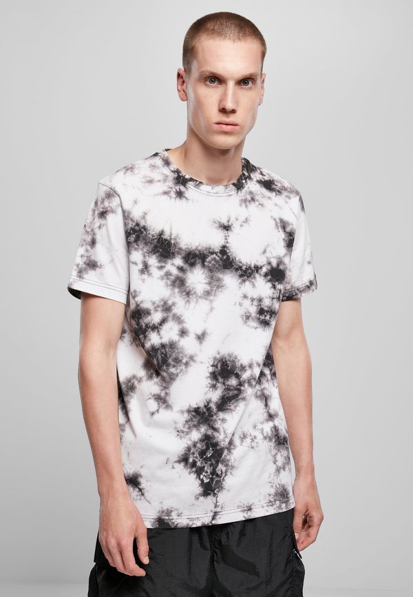 UC Men Black Tie Dye Tee White/Black