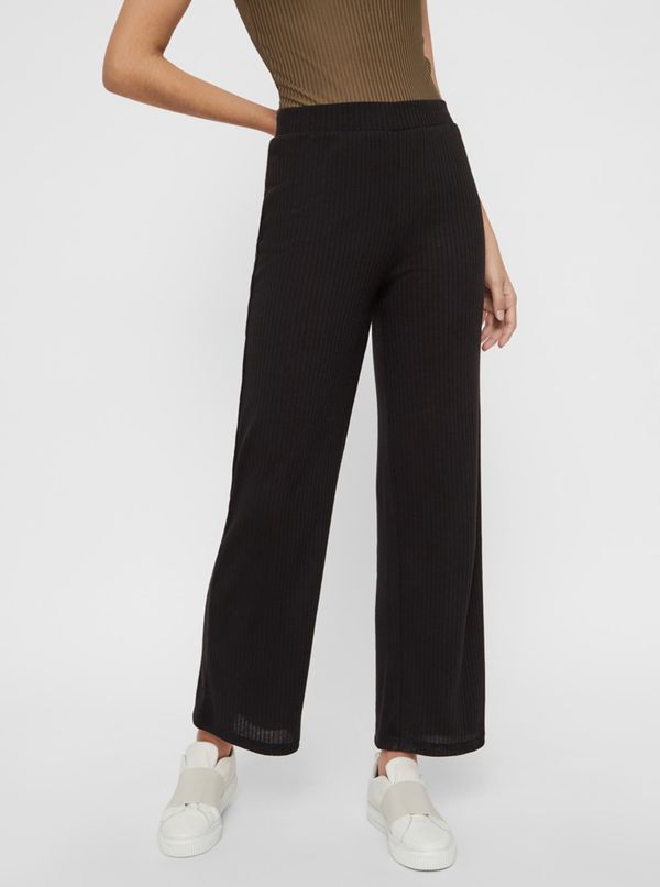 Pieces Black Trousers Pieces Molly - Women