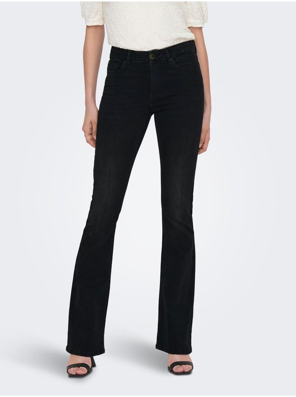 Only Black Women Flared Fit Jeans ONLY Blush - Women
