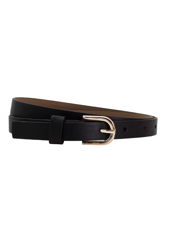 Fashionhunters Black women's belt OH BELLA