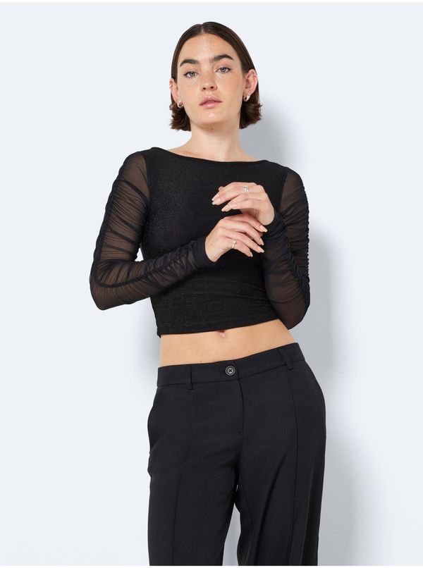 Noisy May Black Women's Crop Top Noisy May Louise - Women