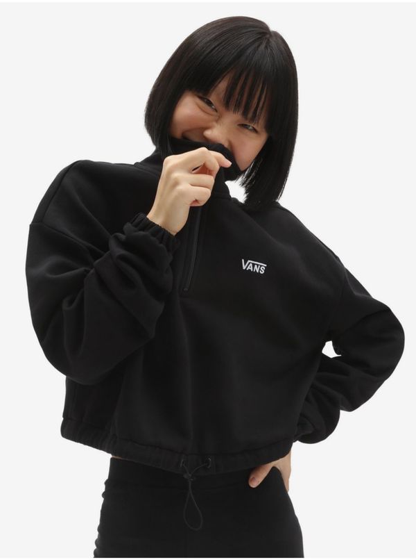 Vans Black women's cropped hoodie VANS - Women