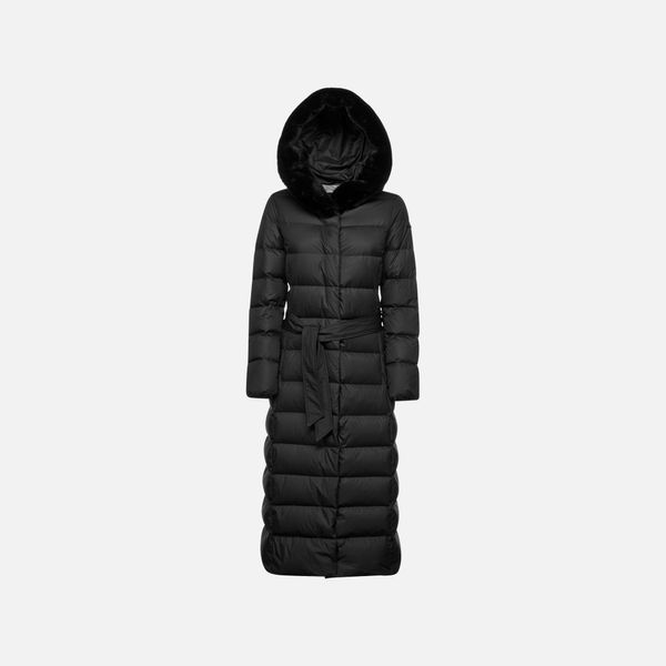 GEOX Black women's down jacket Geox Diamond - Women's