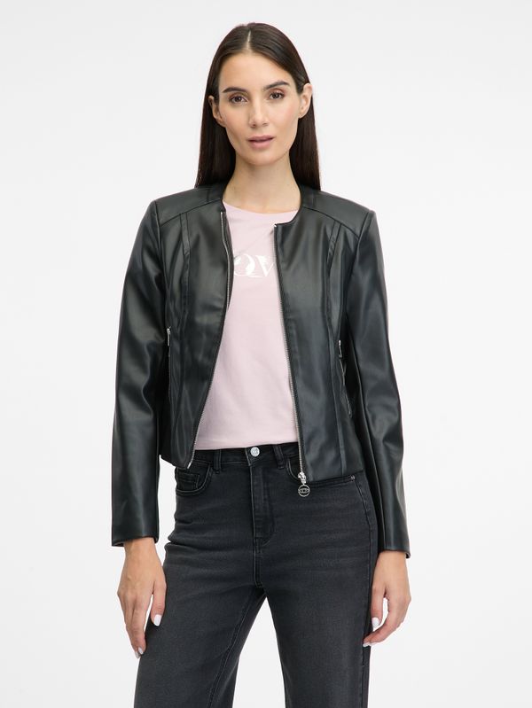 Orsay Black women's leather jacket ORSAY - Women's