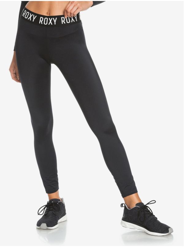 Roxy Black Women's Leggings with Roxy Give It To Me - Women