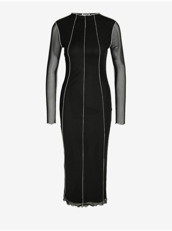 Noisy May Black women's midi dress Noisy May Carrie - Women