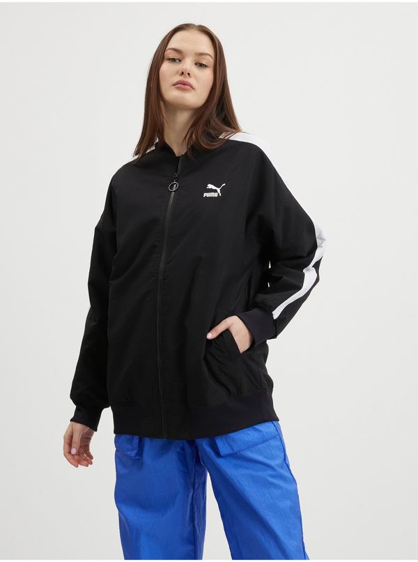 Puma Black Womens Oversize Bomber Puma Classics - Women