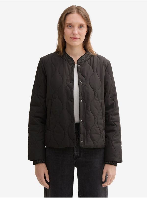 Tom Tailor Black Women's Quilted Jacket Tom Tailor - Women