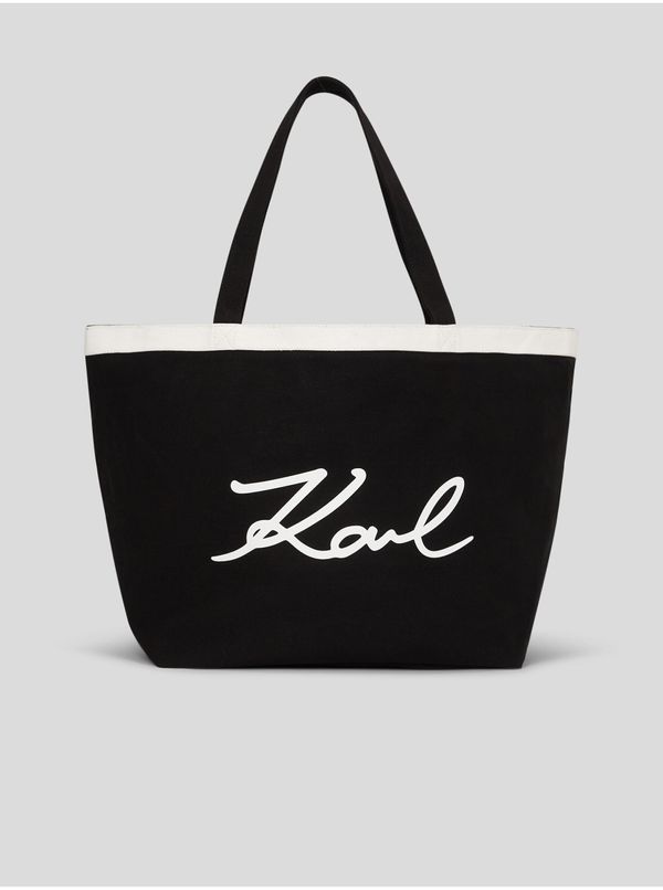 Karl Lagerfeld Black women's shopper KARL LAGERFELD K/Signature - Women's
