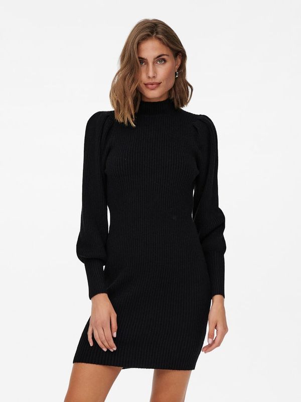 Only Black women's sweater dress ONLY Katia