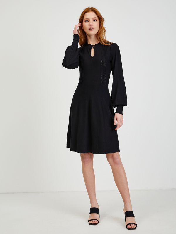 Orsay Black women's sweater dress ORSAY