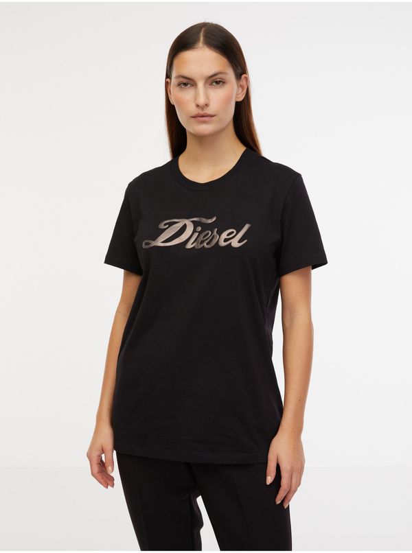 Diesel Black women's T-shirt Diesel T-Sily - Women