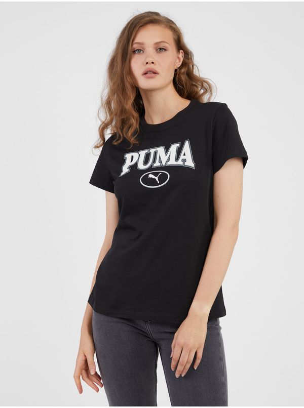 Puma Black Women's T-Shirt Puma Squad - Women