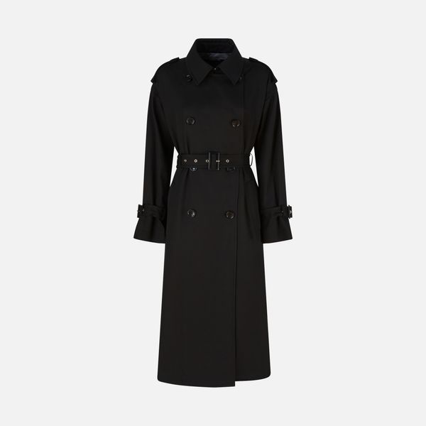 GEOX Black women's trench coat Geox Diamond - Women's