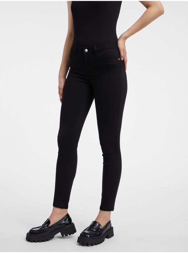 Orsay Black women's trousers ORSAY