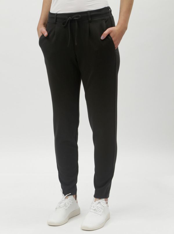 Tom Tailor Black women's trousers with elastic waist Tom Tailor - Women's