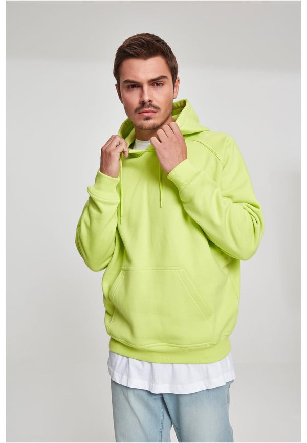 Urban Classics Blank Hoody Frozen Yellow