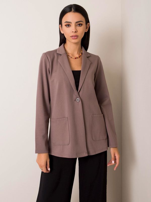 Sublevel Blazer-D17008Z43380A-dark beige