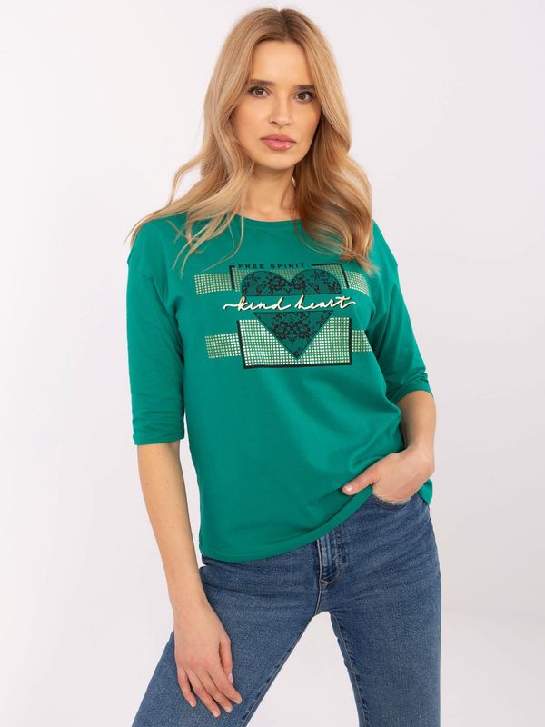 Calimera Blouse-CLM-BZ-0012.94-green