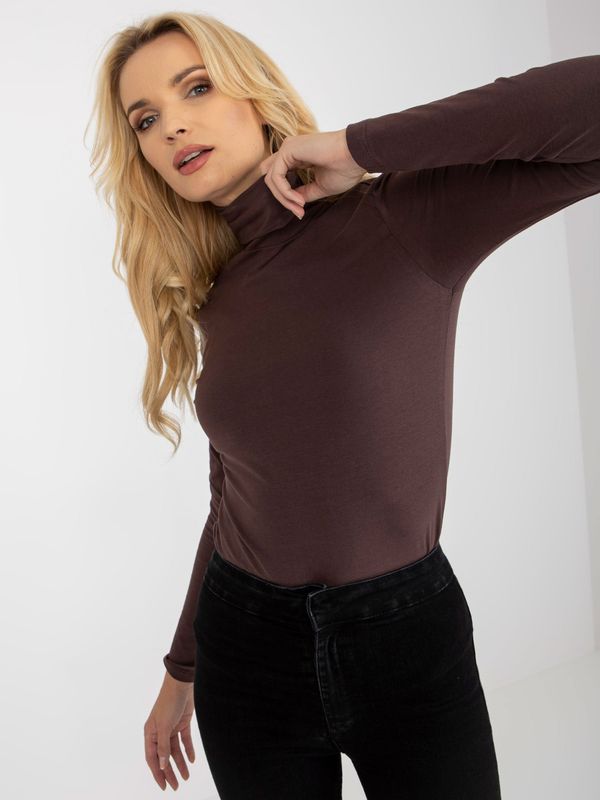 Sublevel Blouse-D15200W02527A-dark brown