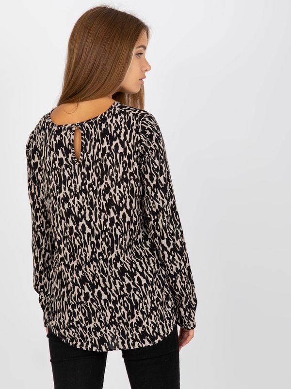 EIGHT 2 NINE Blouse-D73771M10971AEN-black-beige