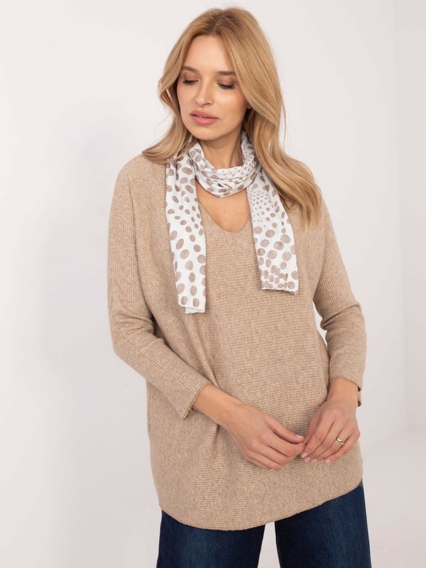 Italy Moda Blouse-DHJ-BZ-19226.91-camel