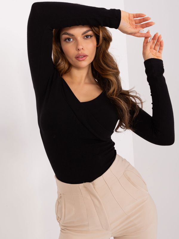 My Red Lips Blouse-EM-BZ-785.32P-black