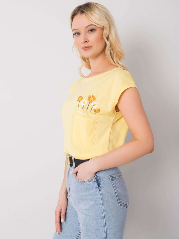 FANCY Blouse-FA-BZ-7157.19-light yellow